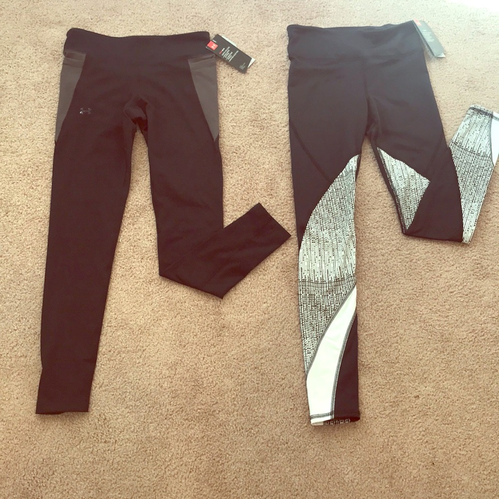 2 Never been worn UA Leggings